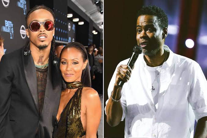 August Alsina denies laughing at Chris Rock?s jokes about entanglement with Jada Pinkett Smith